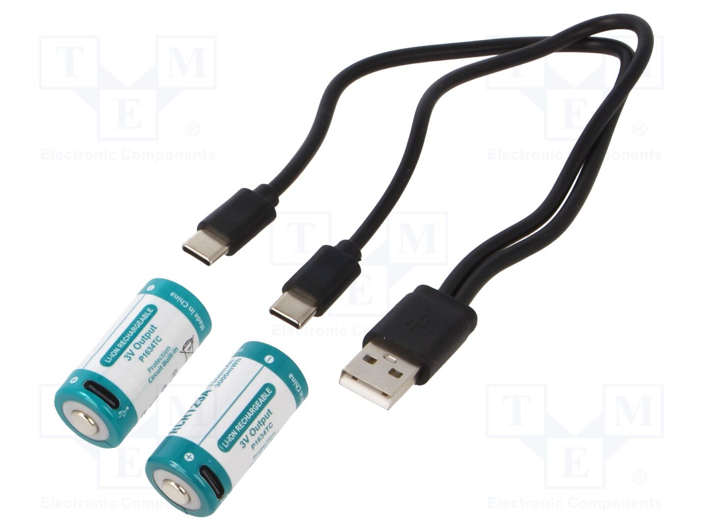 KEEPPOWER P1634TC-USB Ladattava akku 1000mAh