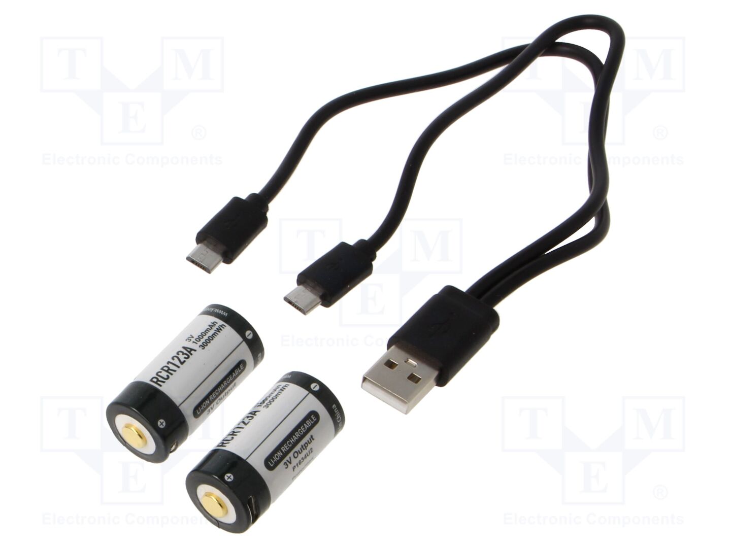 KEEPPOWER P1634U2/RCR123AUSB Ladattava akku 3V