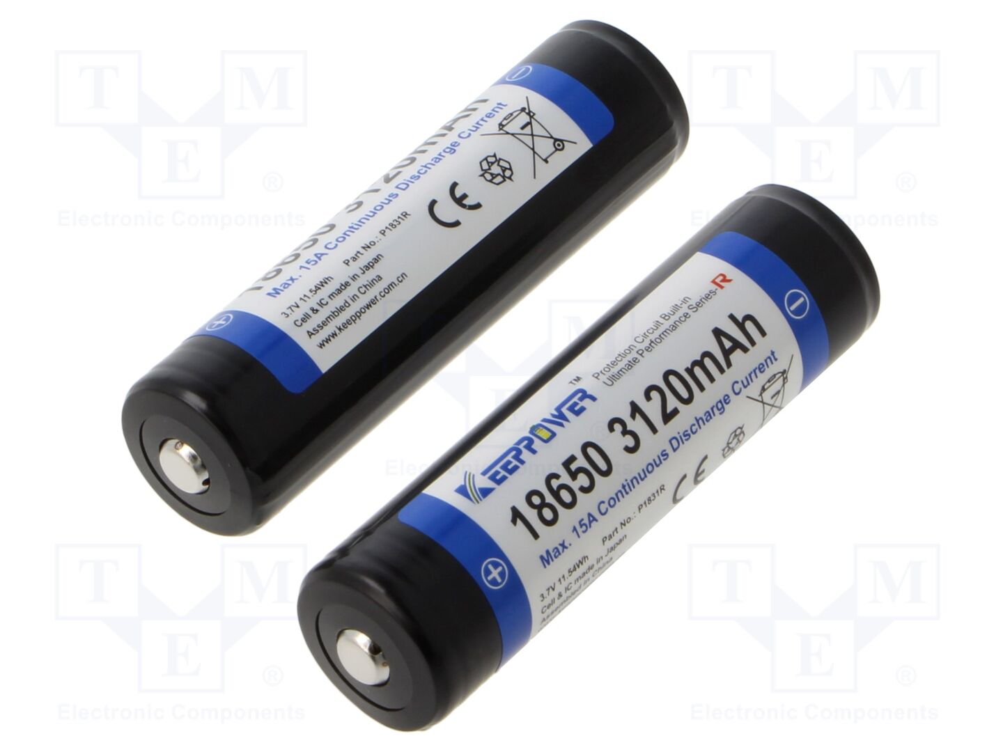 KEEPPOWER P1831R Ladattava akku 3.7V