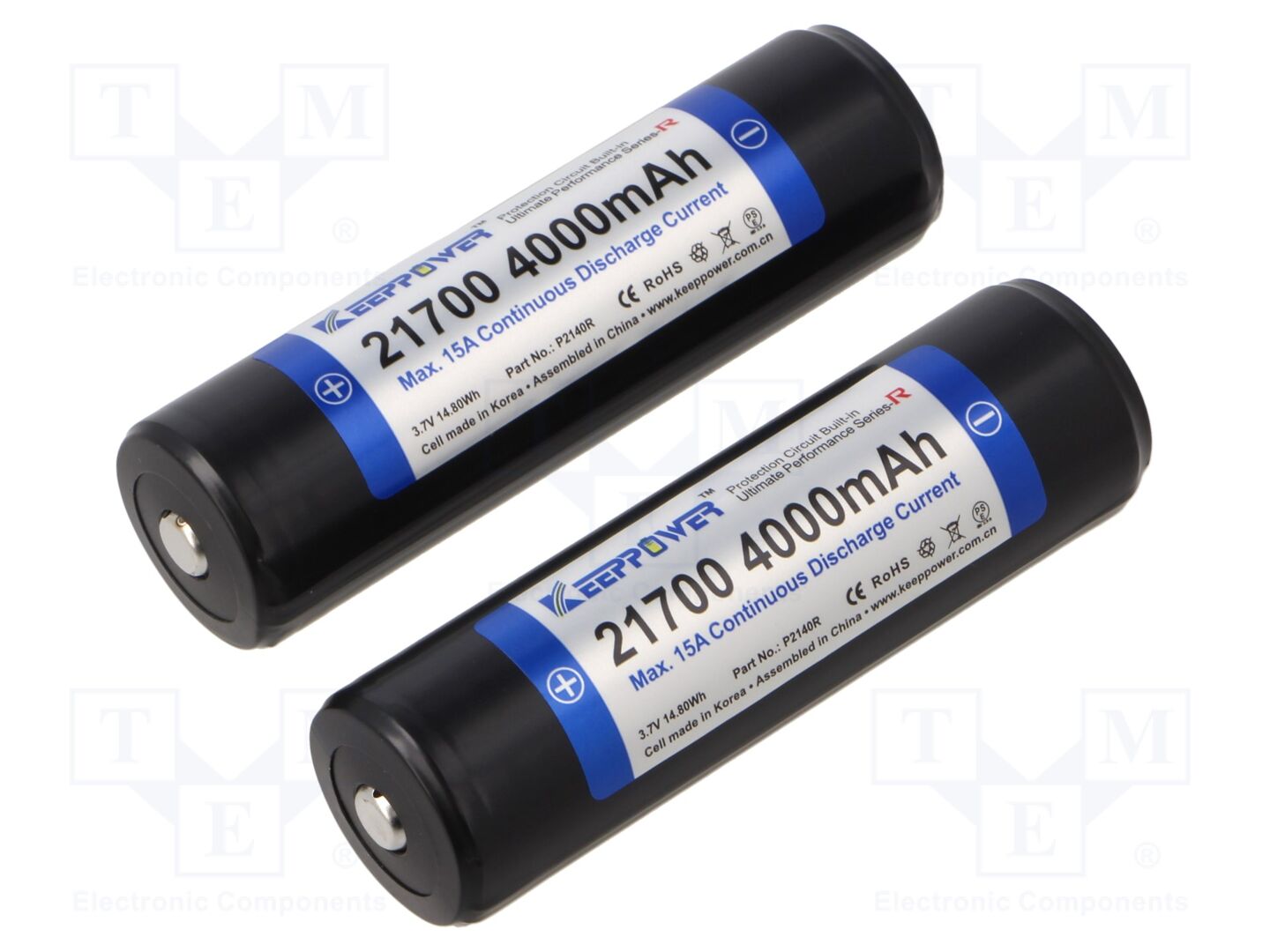 KEEPPOWER P2140R Li-Ion akku 3.7V, 4000mAh