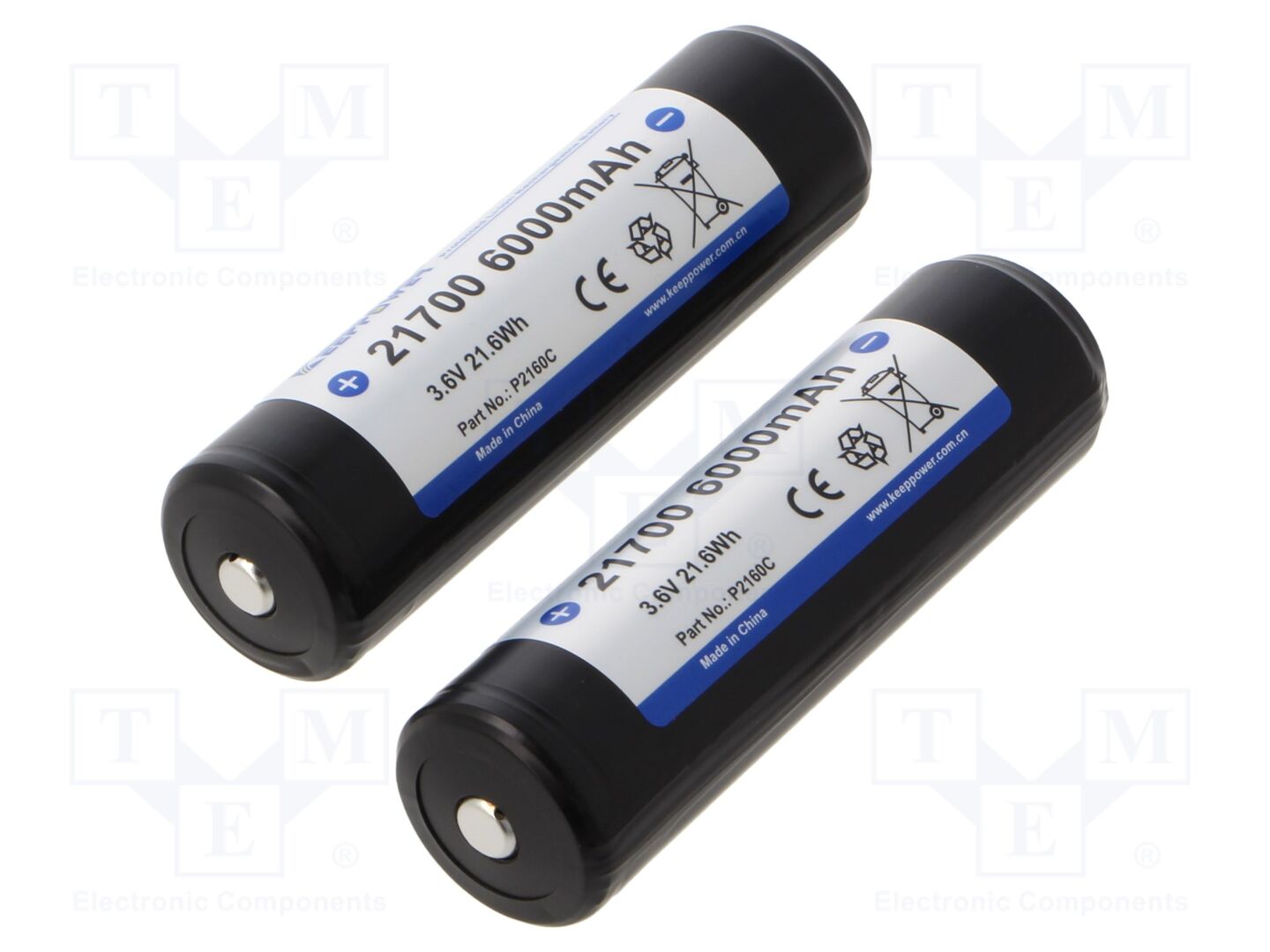 KEEPPOWER P2160C Ladattava akku 6000mAh