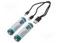 KEEPPOWER P2160TC-USB Ladattava akku 6000mAh