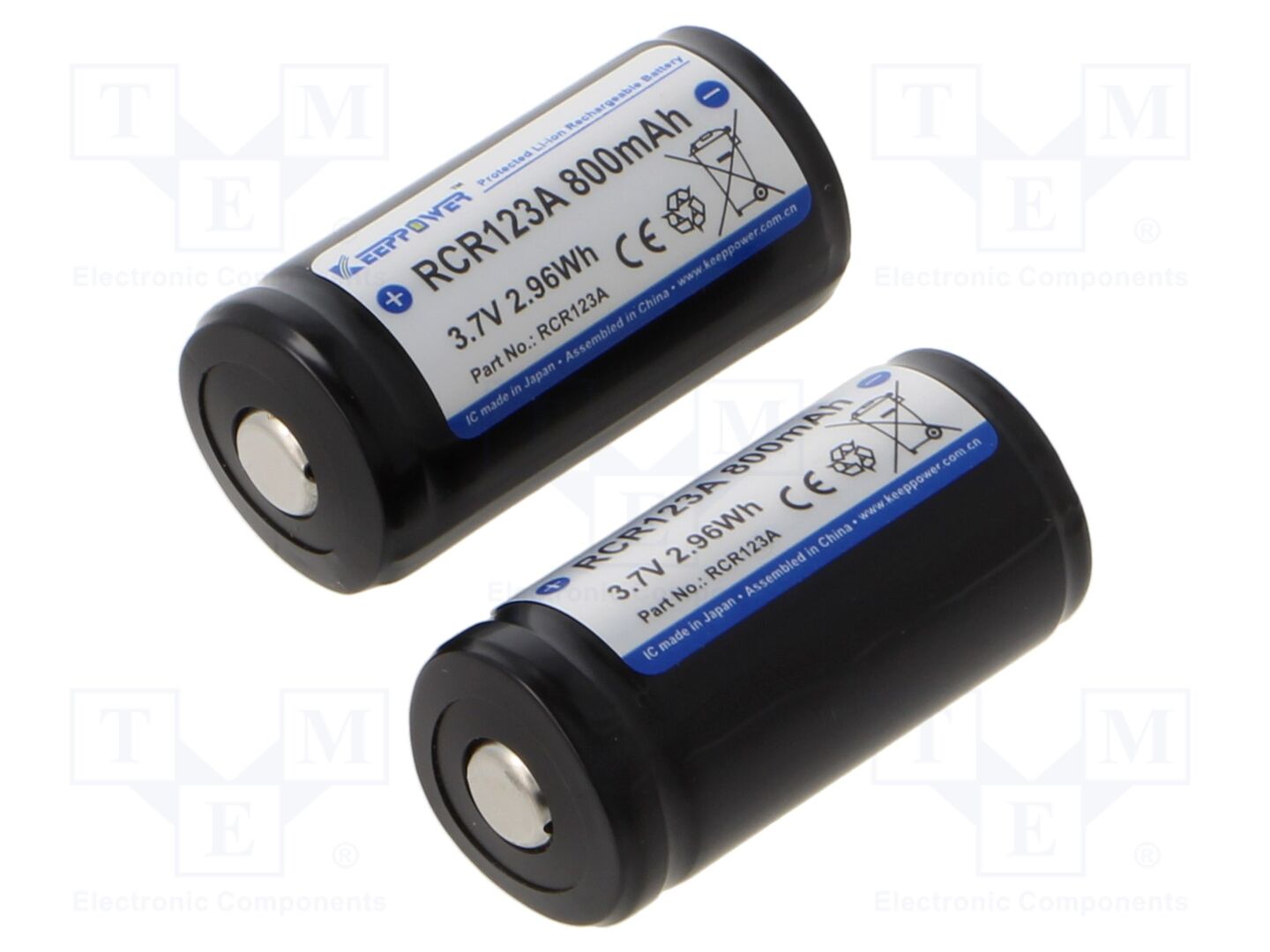 KEEPPOWER RCR123A Akku 3.7V