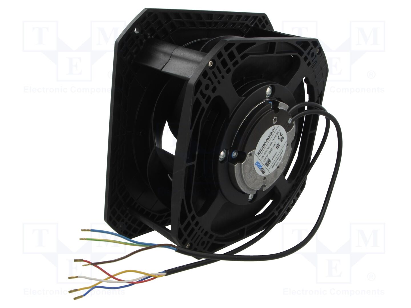EBM-PAPST K3G190-RG19-01 EC-tuuletin 230VAC
