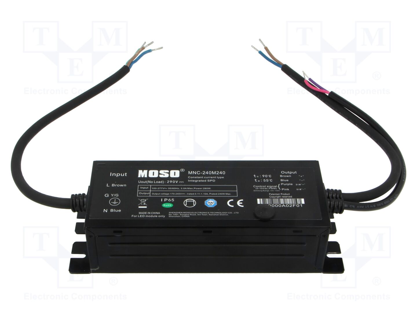 MOSO MNC-240M240 LED-virtalähde 240W