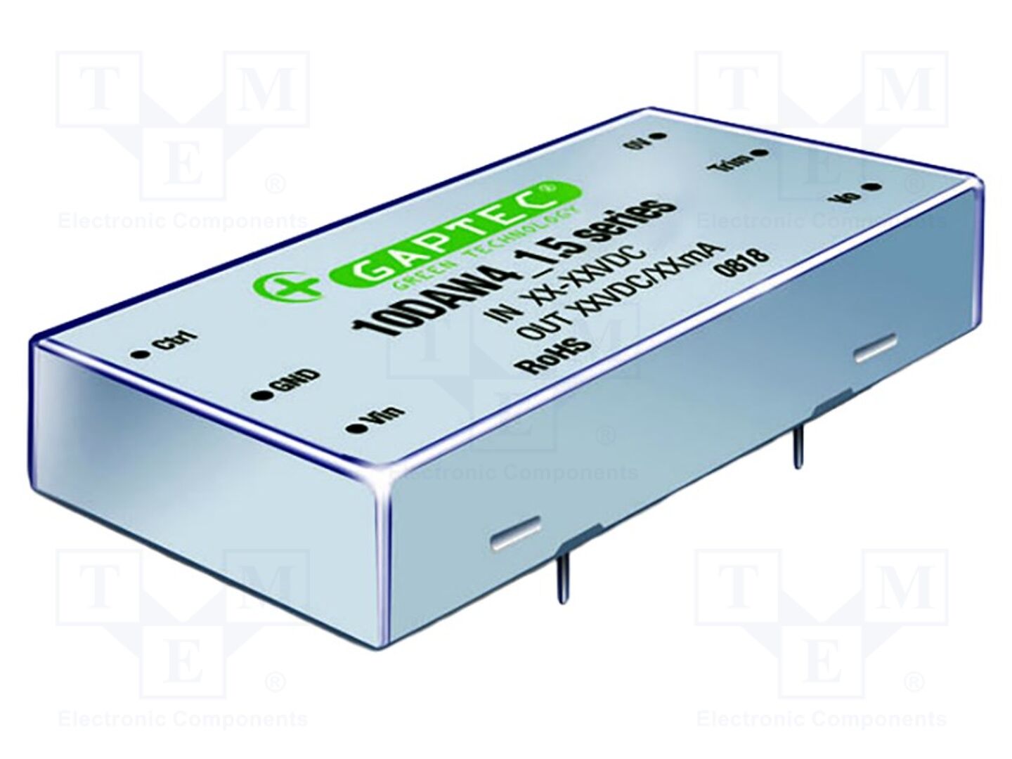 GAPTEC Electronic 10DAW4-4805D1.5 DC/DC-muunnin 10W