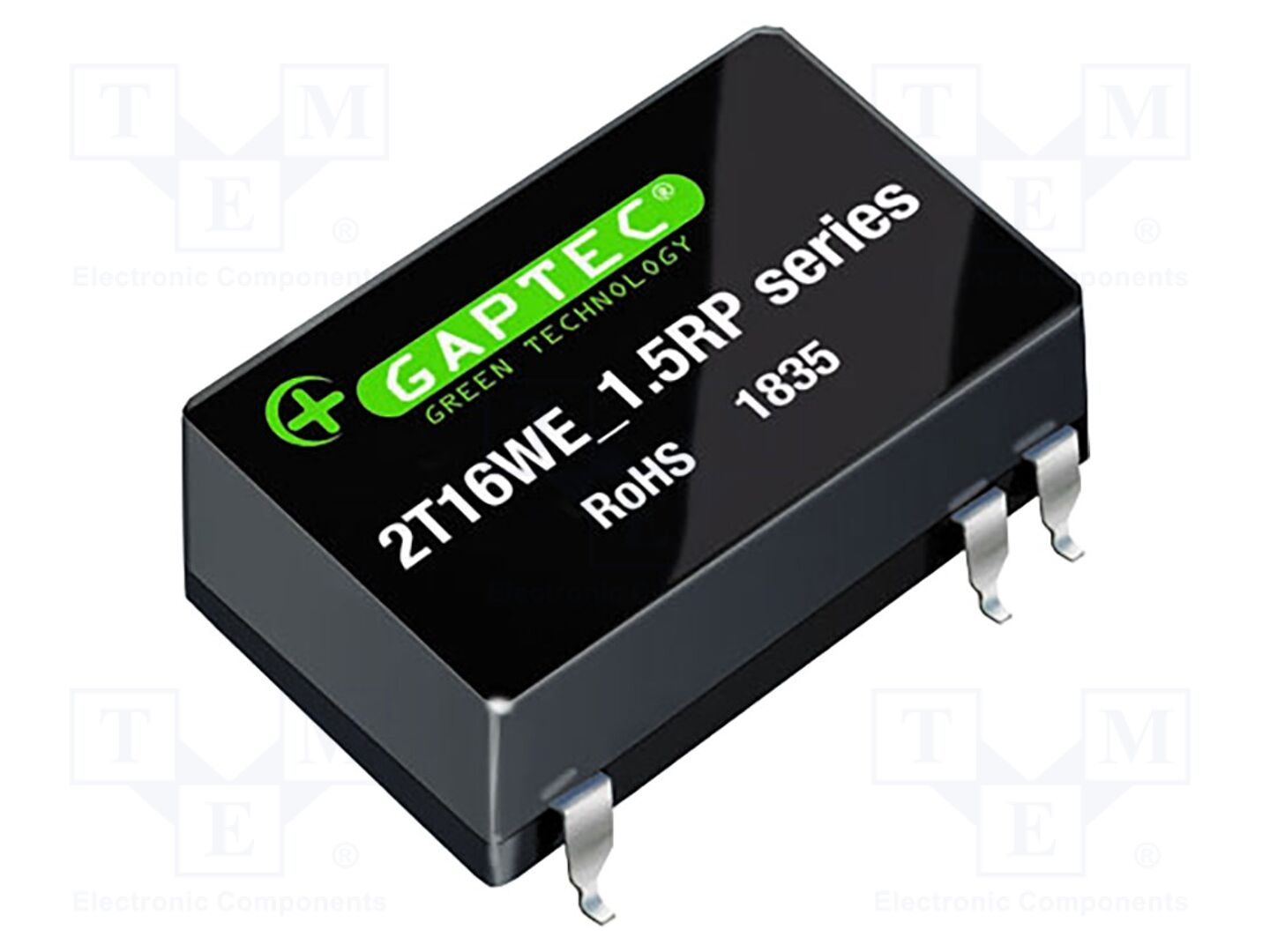 GAPTEC Electronic 2T16WE-1212S1.5RP DC/DC-muunnin 2W