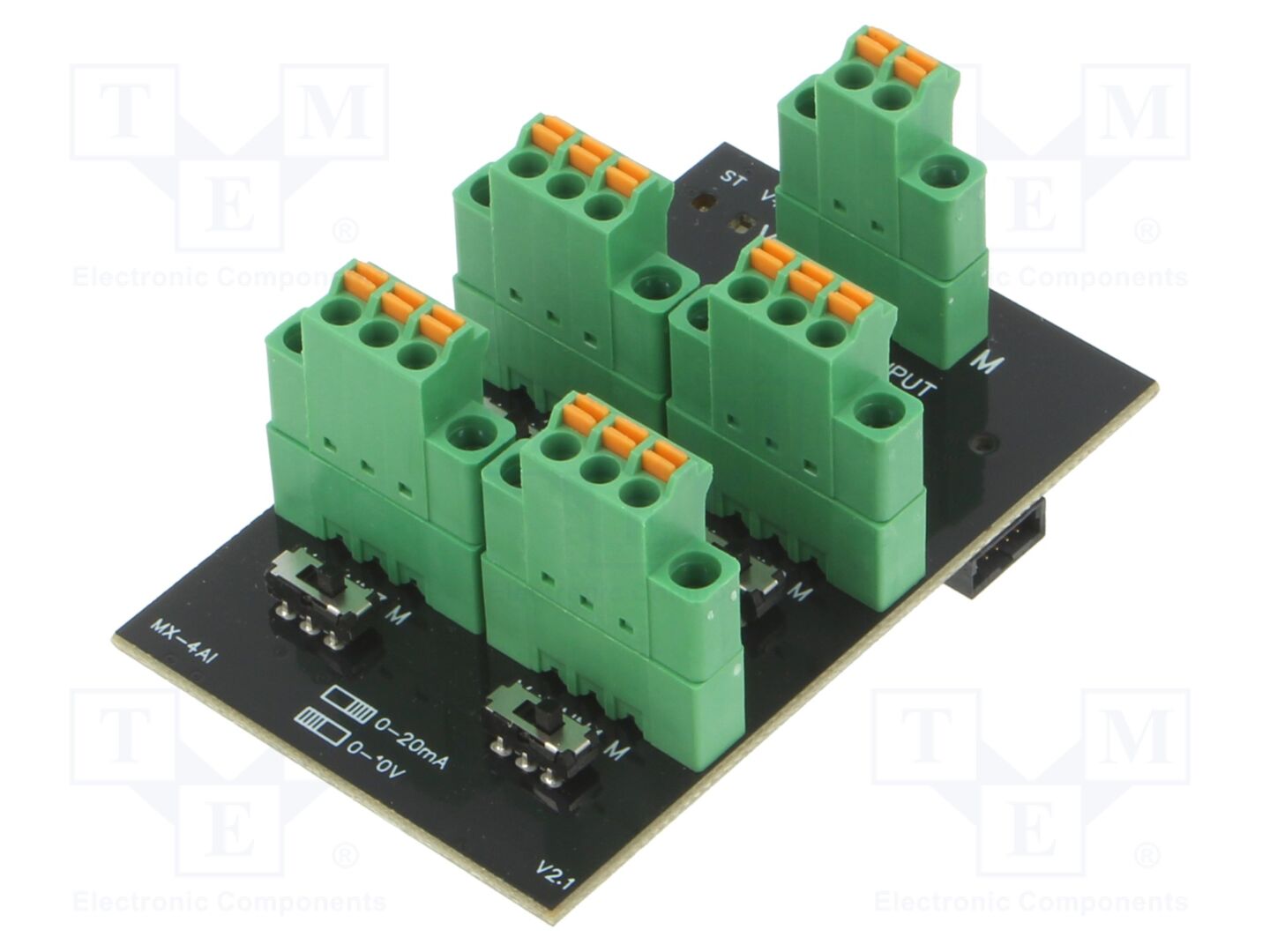 INDUSTRIAL SHIELDS MX-4AI I/O-moduuli 4 analogista tuloa