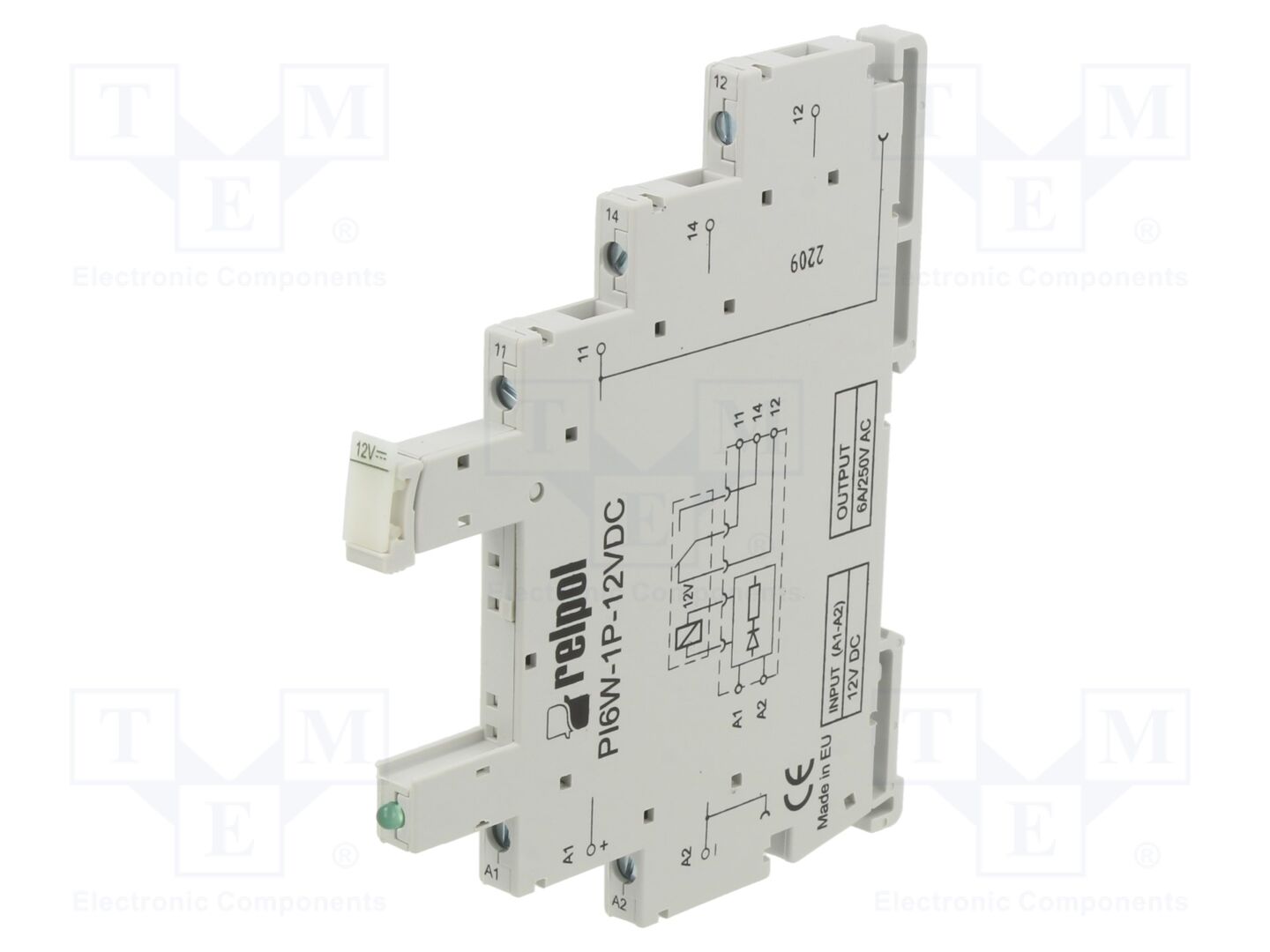 RELPOL PI6W-1P-12VDC Relekanta 6A