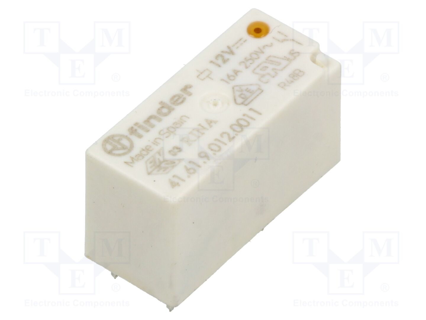 FINDER 41.61.9.012.0011 Sähkömagneettinen rele 12VDC