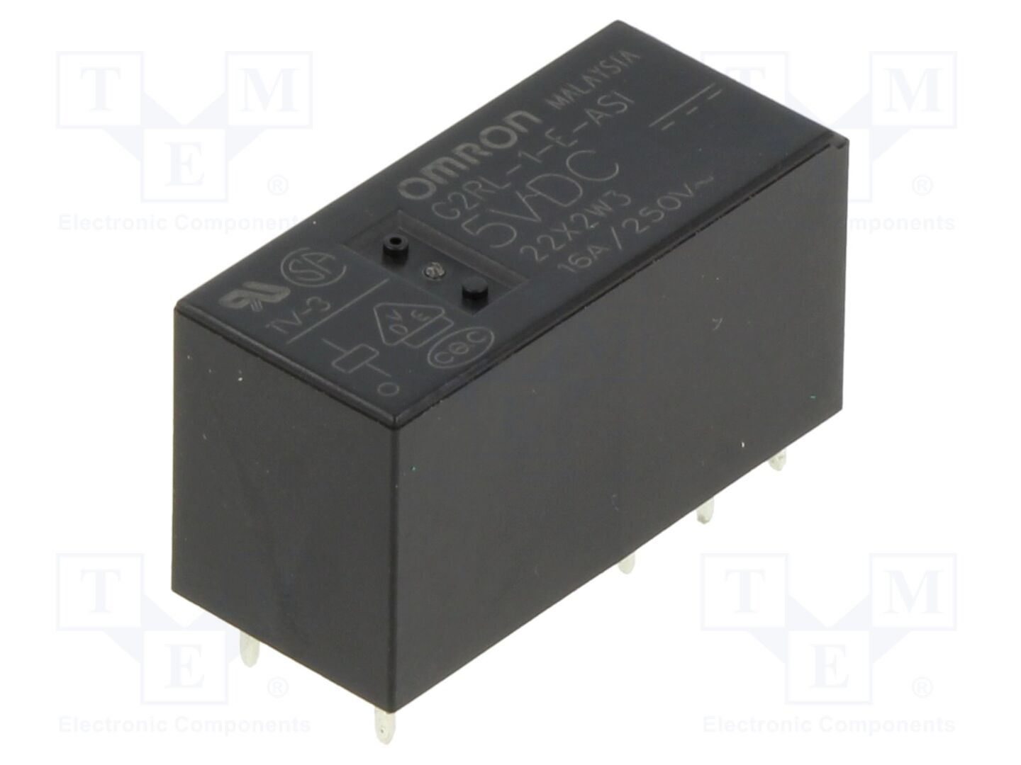 OMRON Electronic Components G2RL-1-E-ASI-DC5 Sähkömagneettinen rele 5VDC