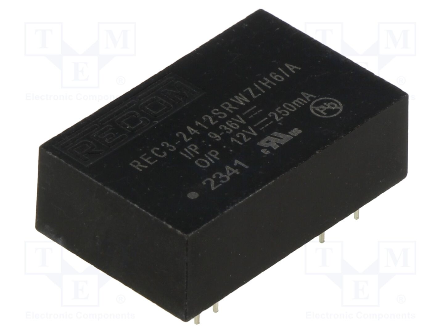 RECOM REC3-2412SRWZ/H6/A DC/DC-muunnin 3W