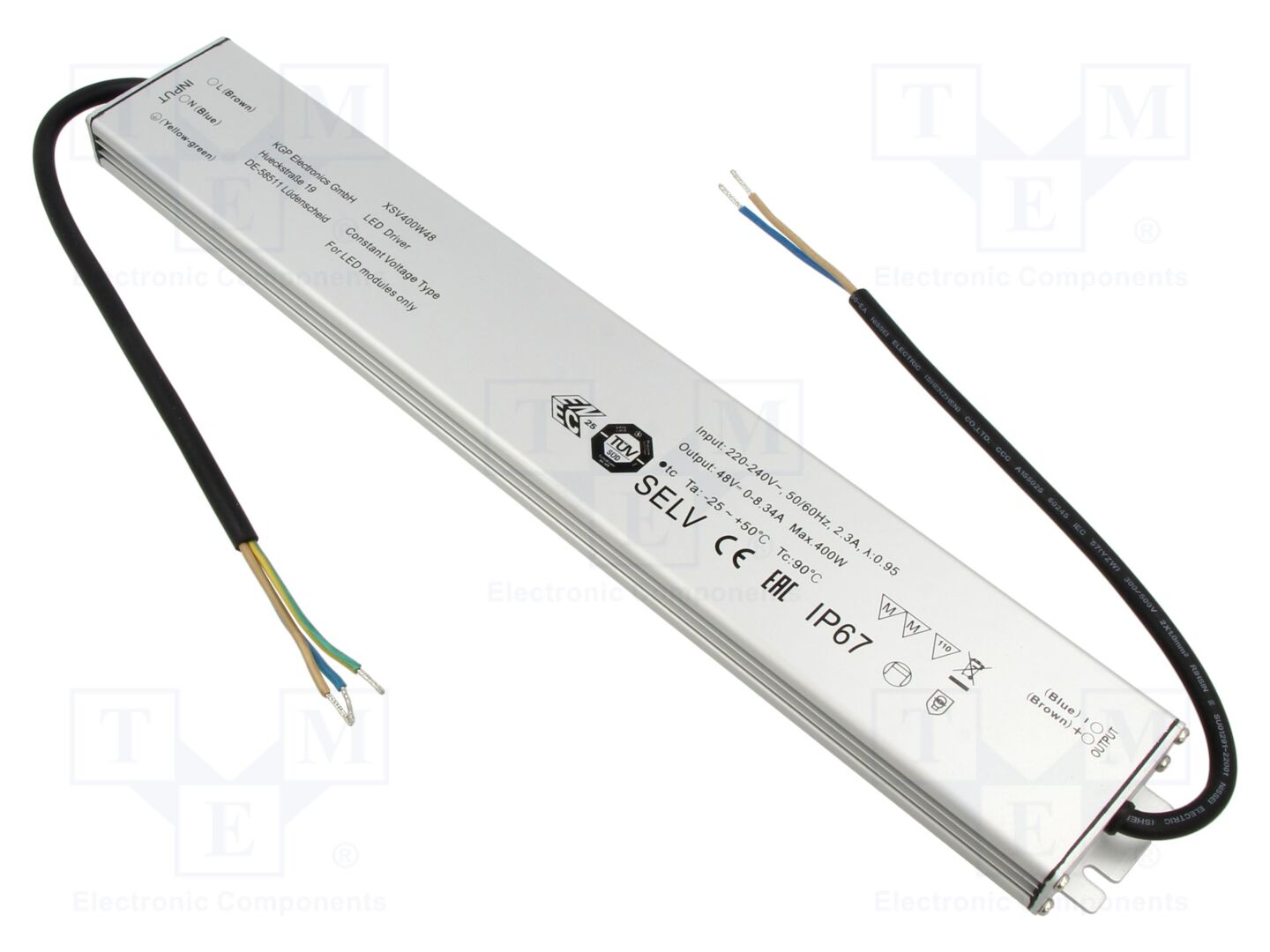 KGP ELECTRONICS XSV400W48CG LED-verkkolaite 400W 48VDC