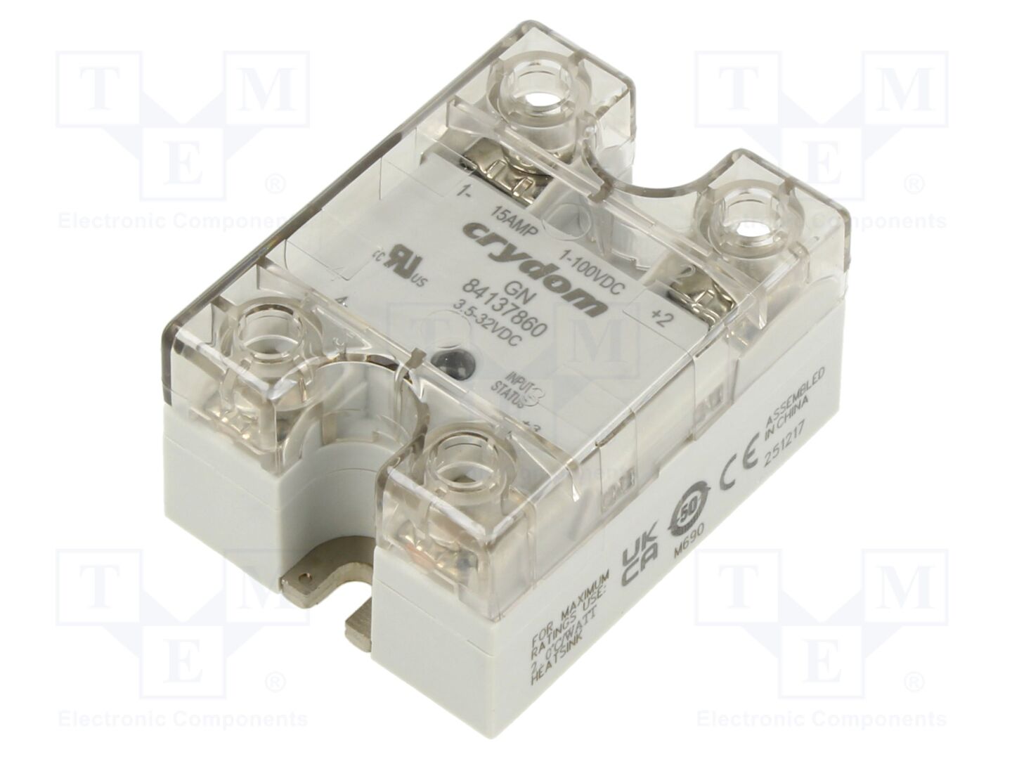 SENSATA / CRYDOM GN-15D-7860 Puolijohderele 15A