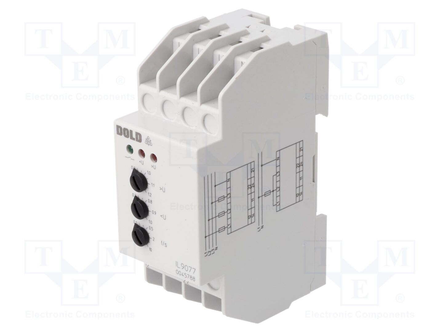DOLD IL9077.12 Jännitteenvalvontarele 3/N AC400/230V