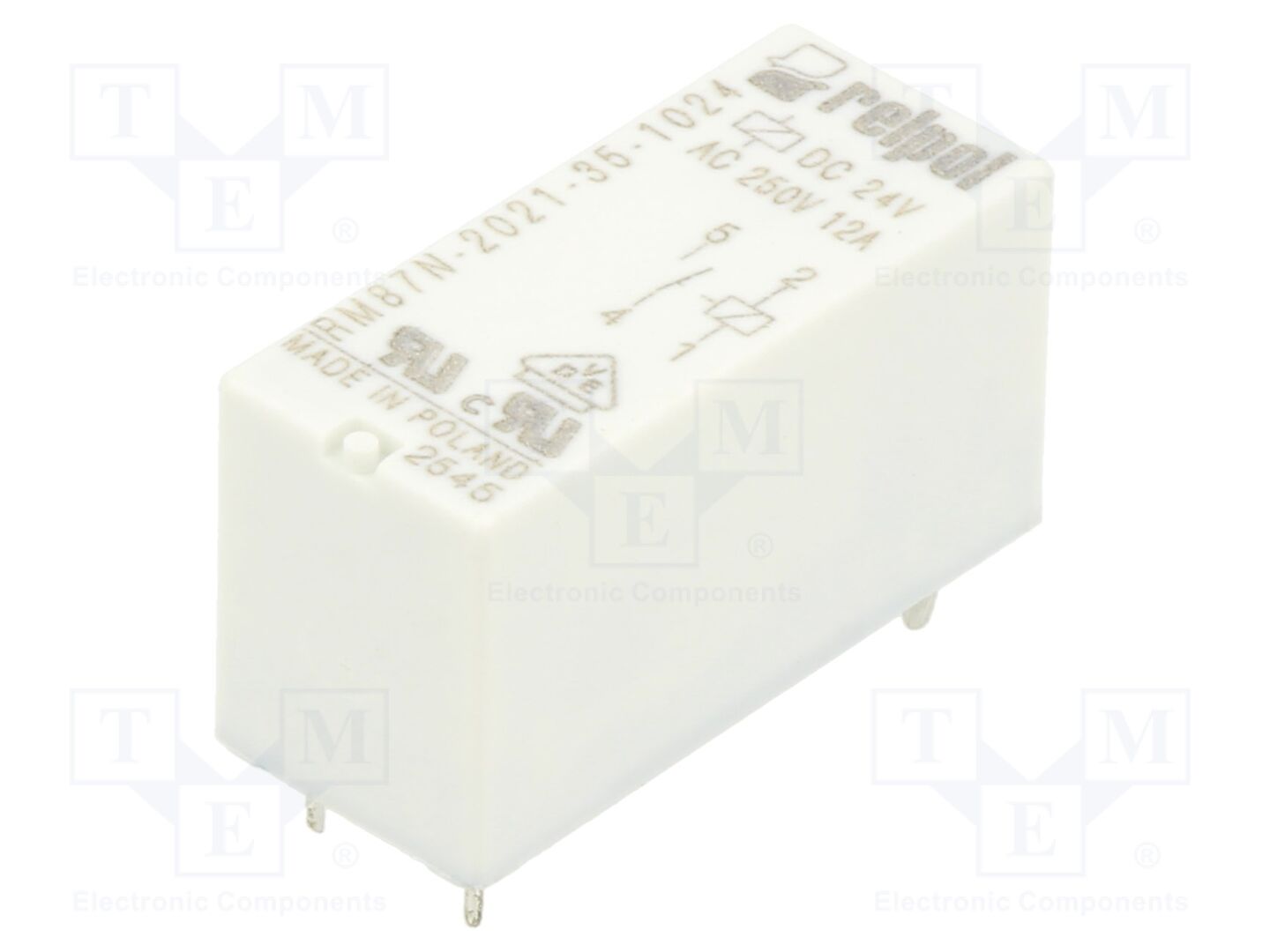 RELPOL RM87N-2021-35-1024 Sähkömagneettinen rele 24VDC