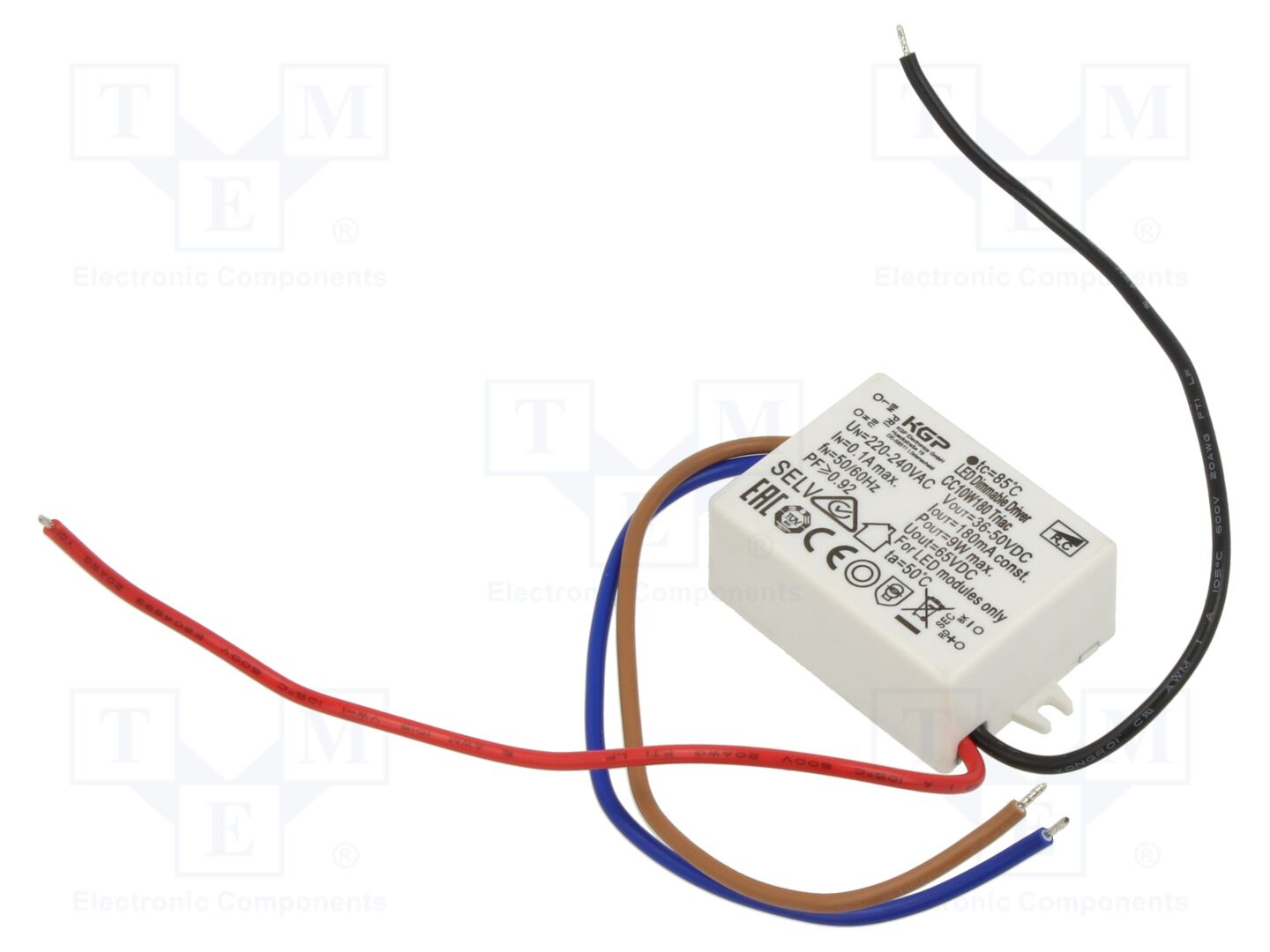 KGP ELECTRONICS CC10W180-TRIAC LED-teholähde 10W