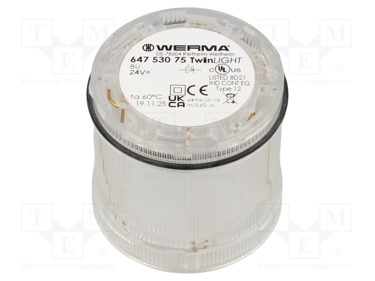 WERMA 64753075 Merkkivalomoduuli 24VDC/24VAC