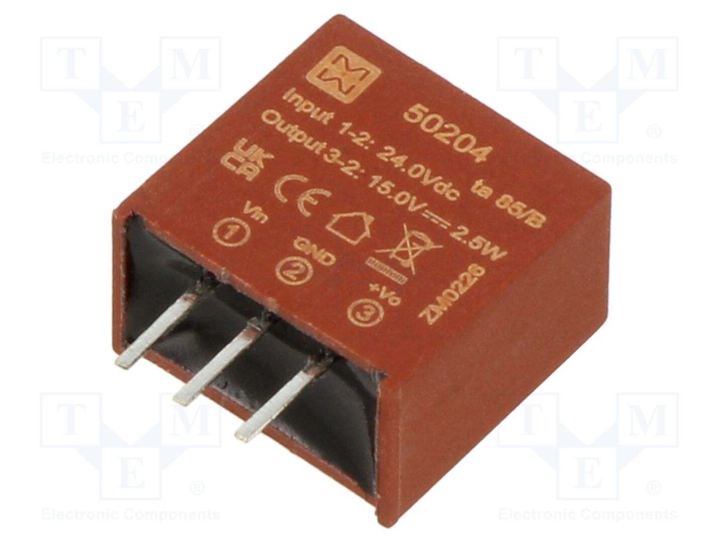 MYRRA 50204 DC/DC-muunnin 2.5W (50 kpl erä)