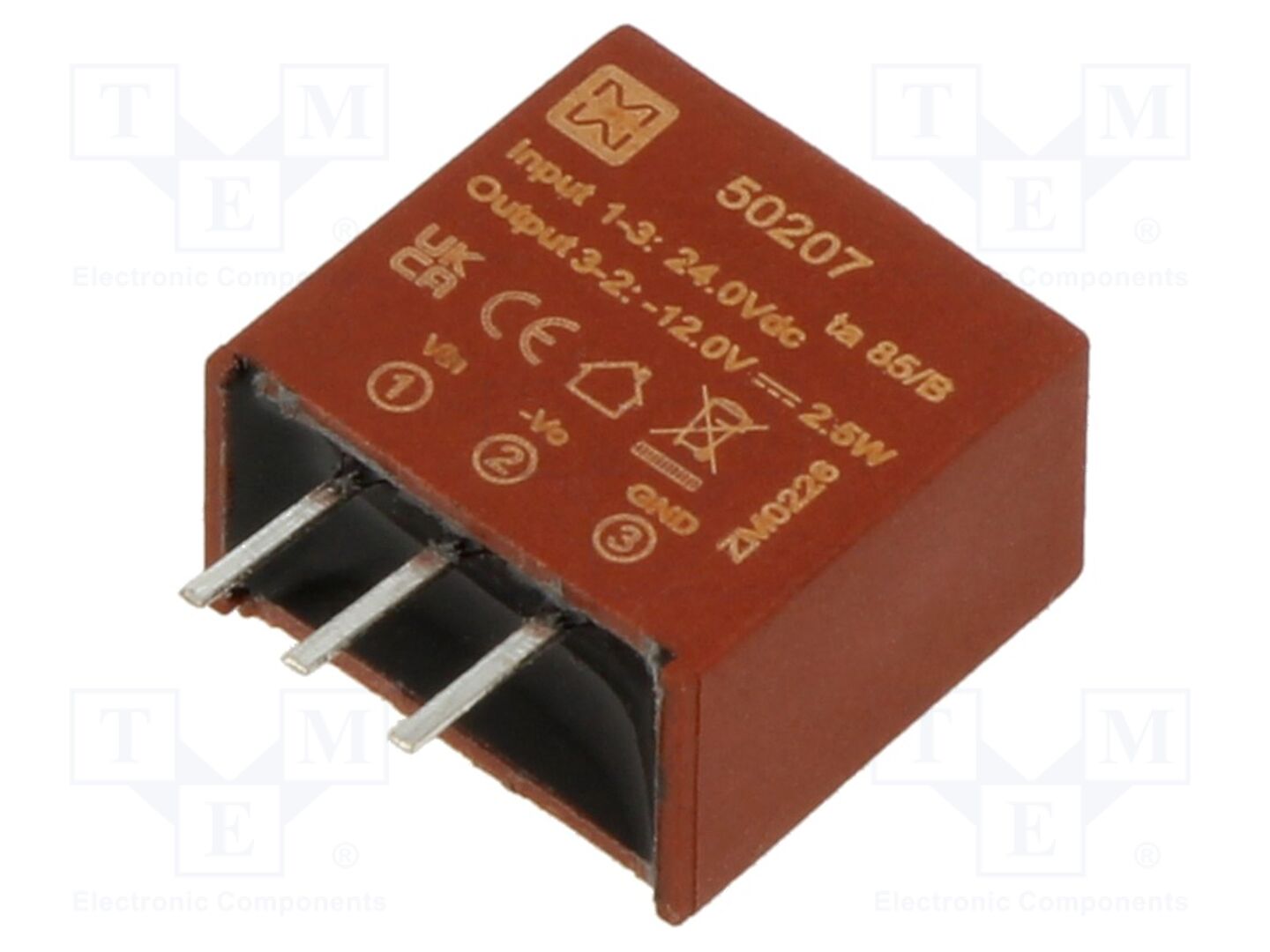 MYRRA 50207 DC/DC-muunnin 2.5W (50 kpl erä)