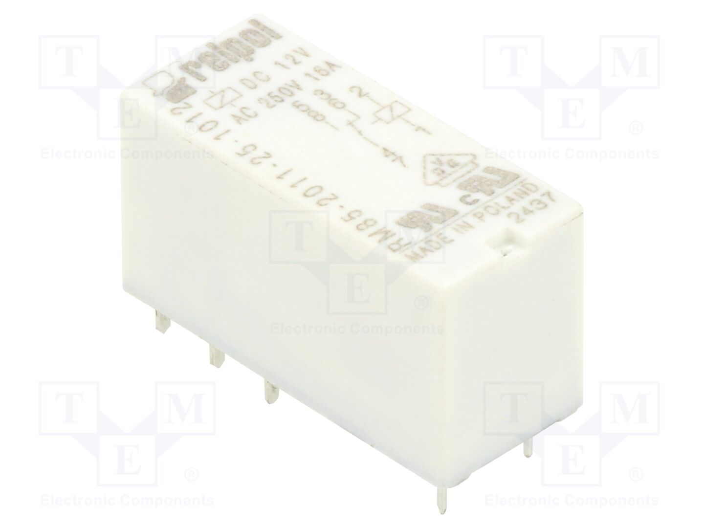 RELPOL RM85-2011-25-1012 Sähkömagneettinen rele 12VDC