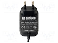 AIMTEC AMA6EB8-050100LPZ Plug-in verkkolaite 5VDC