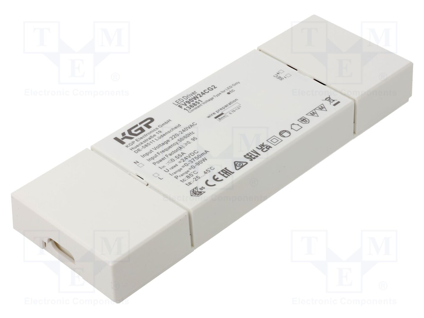 KGP ELECTRONICS FV90W24CG2 LED-verkkolaite 90W 24VDC