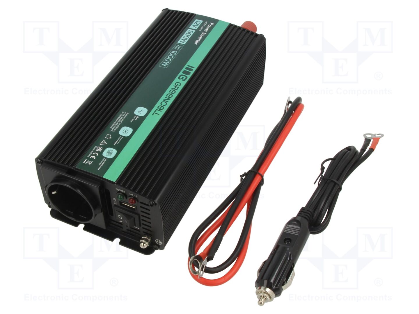 GREEN CELL INV16 DC/AC muunnin 500W 12V