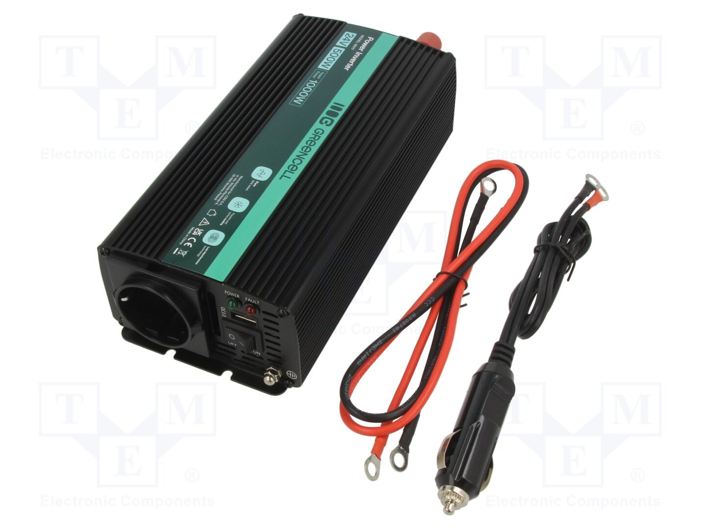 GREEN CELL INV17 DC/AC muuntaja 500W 24V