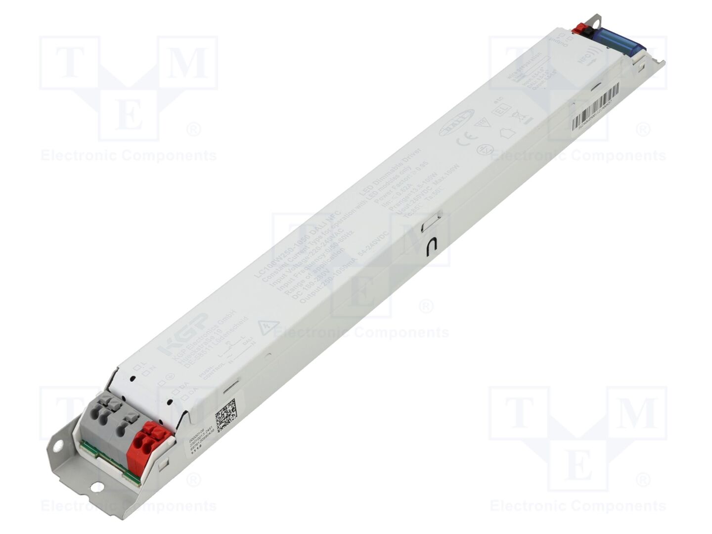 KGP ELECTRONICS LC100W250-1050-D-N LED-virtalähde 100W DALI NFC