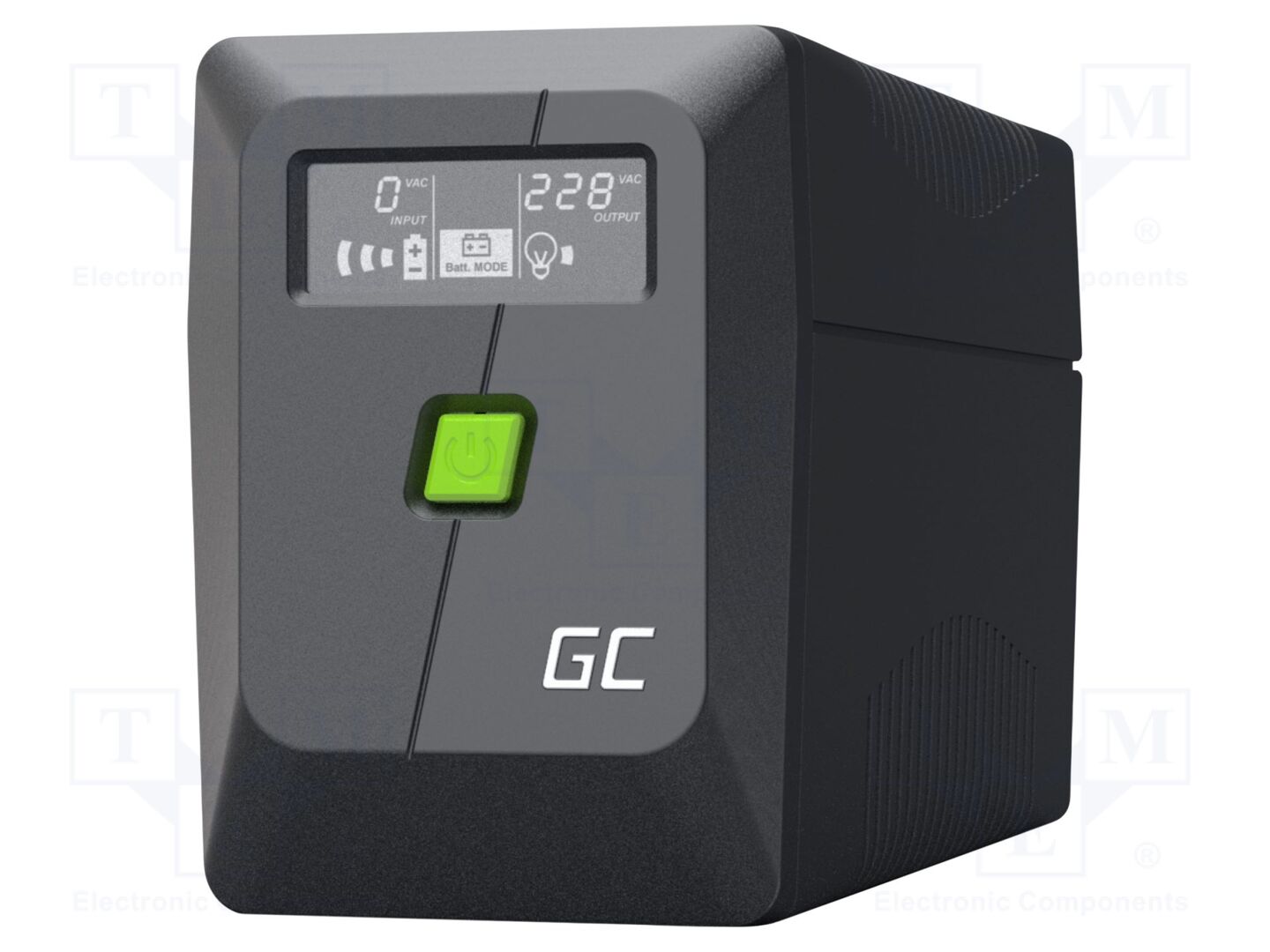 GREEN CELL UPSLM480 UPS-laite 480W 850VA 12V 7Ah