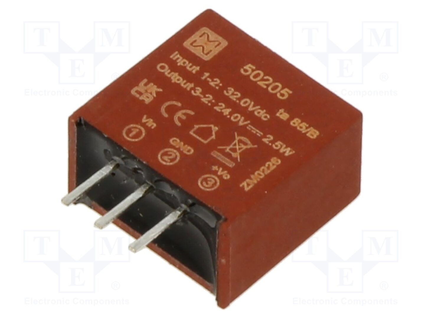 MYRRA 50205 DC/DC-muunnin 2.5W (50 kpl erä)