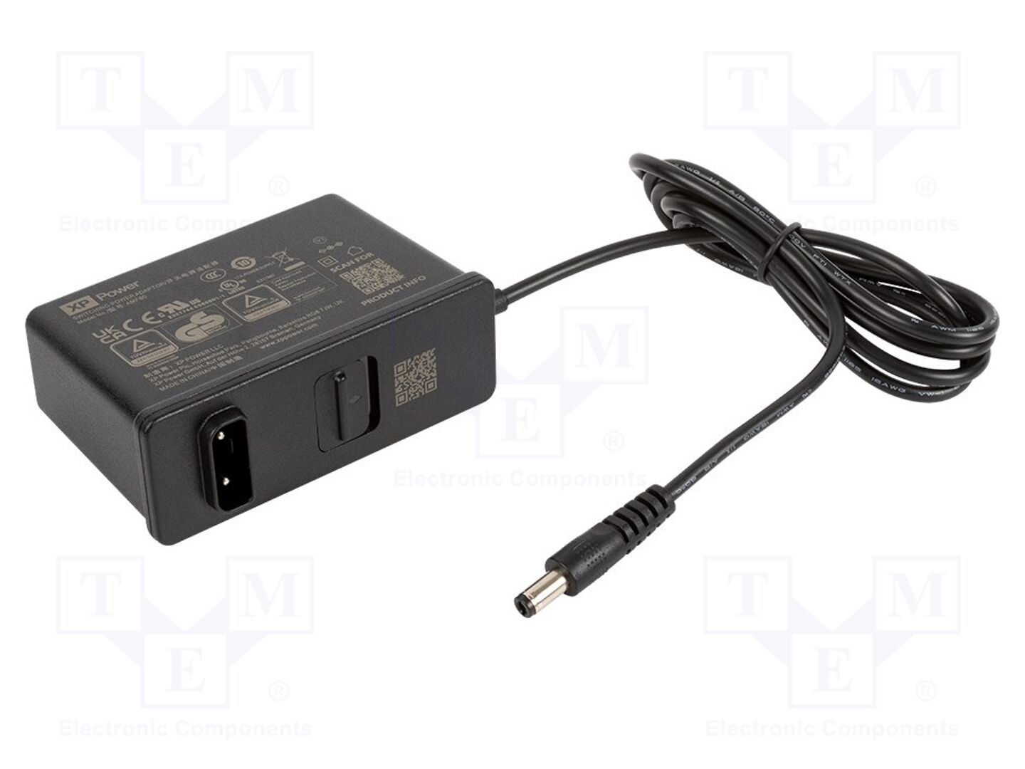XP POWER AMF60US24 Plug-in verkkolaite 60W 24V 2.5A