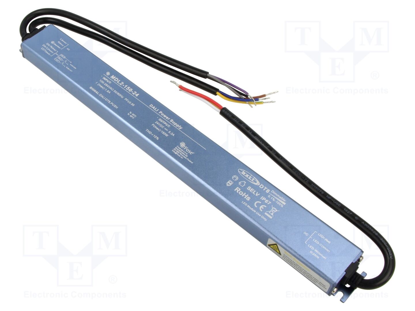 FOSE MDL2-150-24 LED-verkkolaite 150W IP67