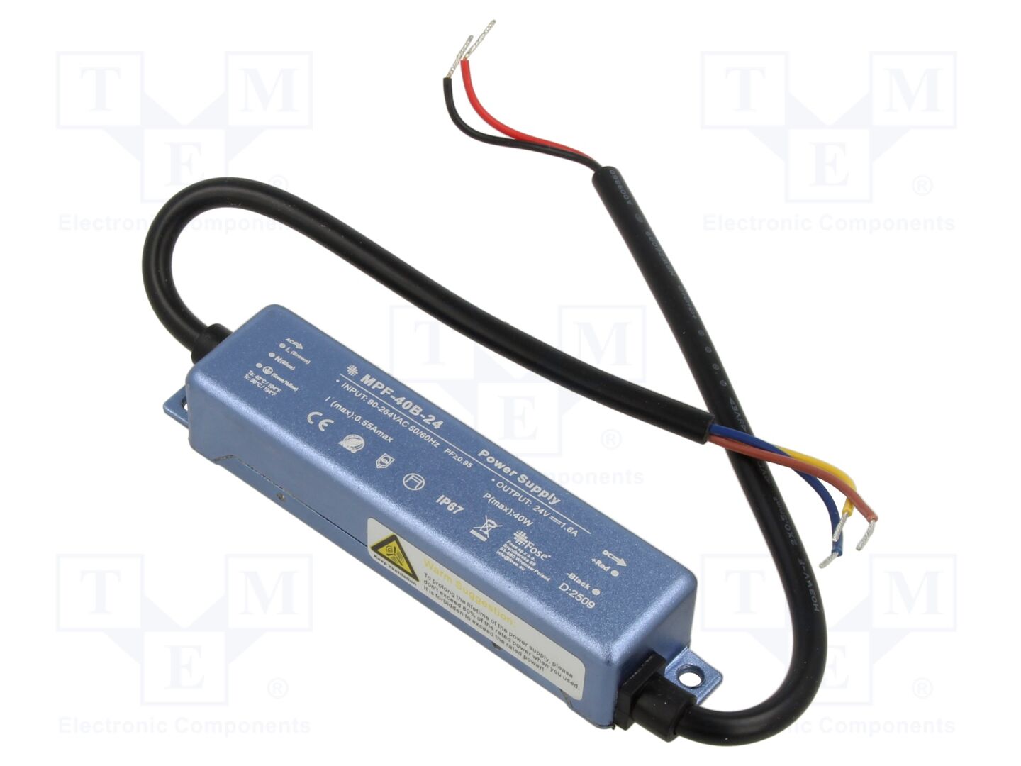 FOSE MPF-40B-24 LED-virtalähde 40W