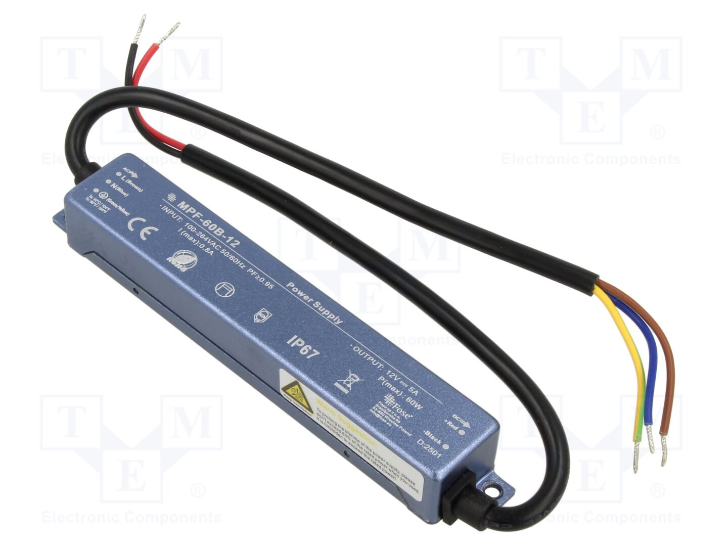 FOSE MPF-60B-12 LED-verkkolaite 60W IP67