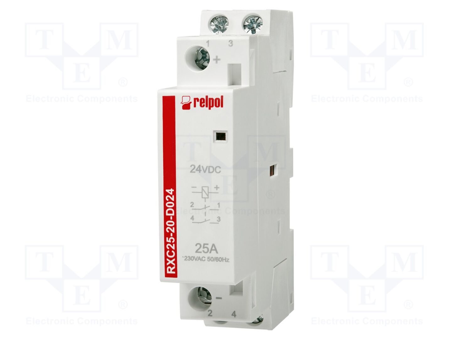 RELPOL RXC25-20-D024 Asennuskontaktori 25A