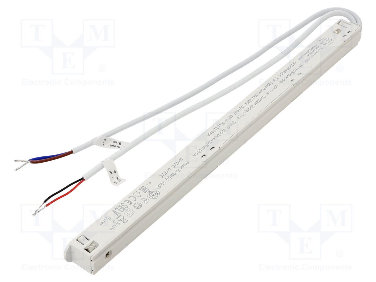 KGP ELECTRONICS LV100W48VDC-T-W LED-virtalähde 100W 48VDC