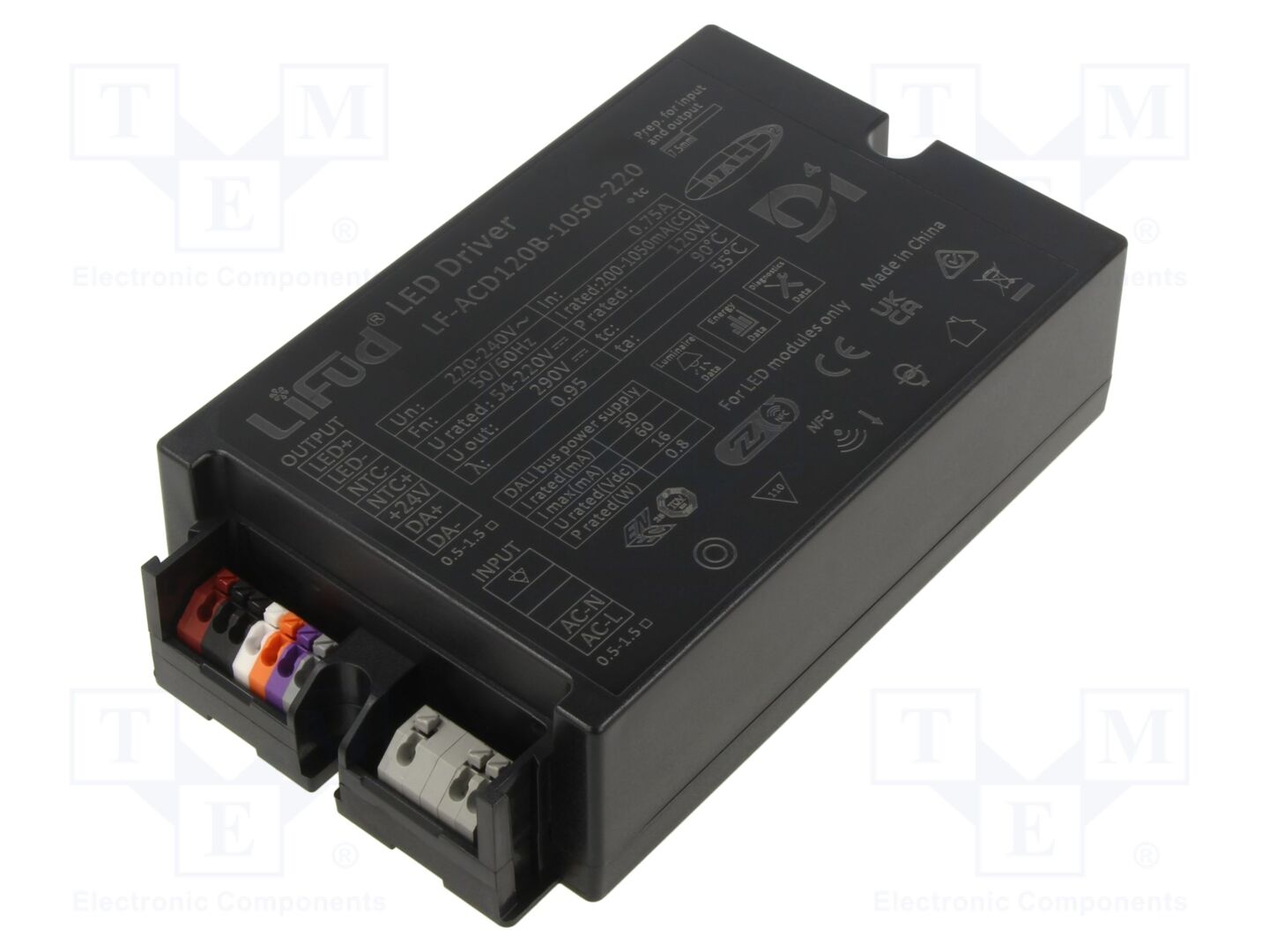 Lifud LF-ACD120B-1050220 LED-verkkolaite DALI 2 120W 54-220VDC