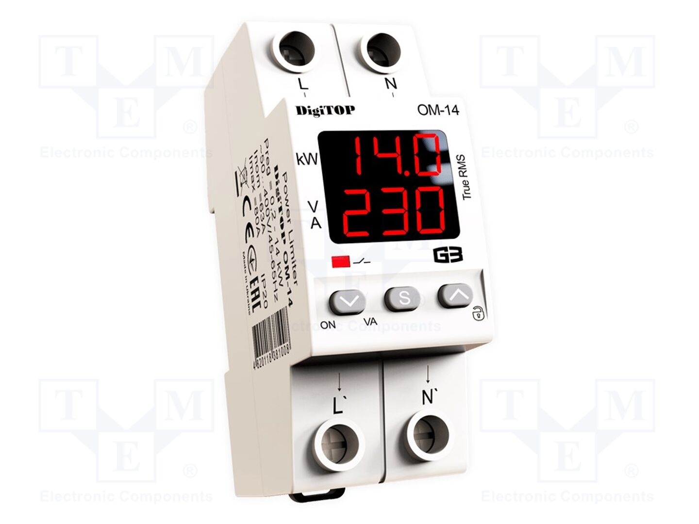 DIGITOP ELECTRIC OM-14 Tehonsäädin 230VAC
