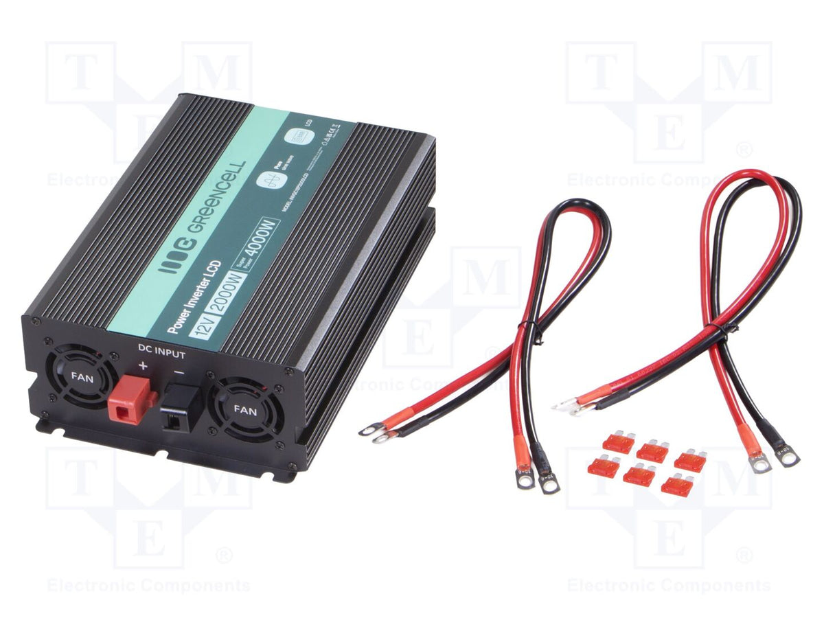 GREEN CELL GC-INVGC12P2000LCD DC/AC muunnin 2kW 230V