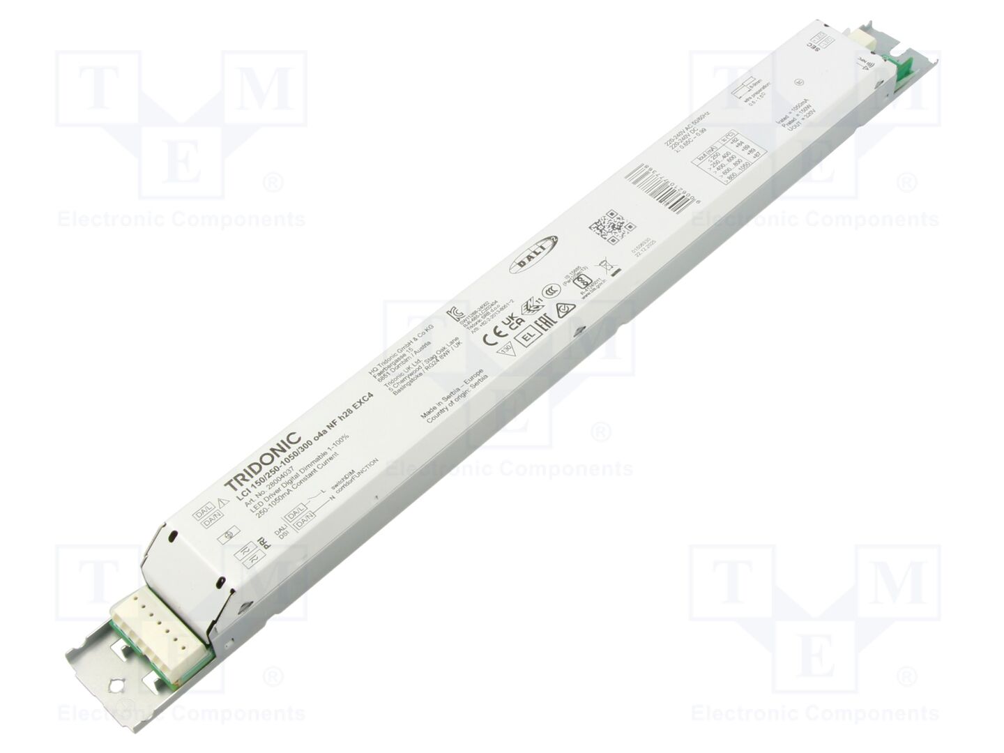 TRIDONIC LCI 150/250-1050/300 O4A NF H28 EXC4 LED-virtalähde 150W