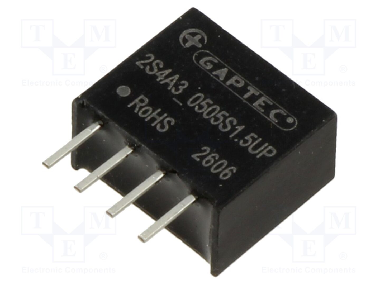 GAPTEC Electronic 2S4A3-0505S1.5UP DC/DC-muunnin 2W