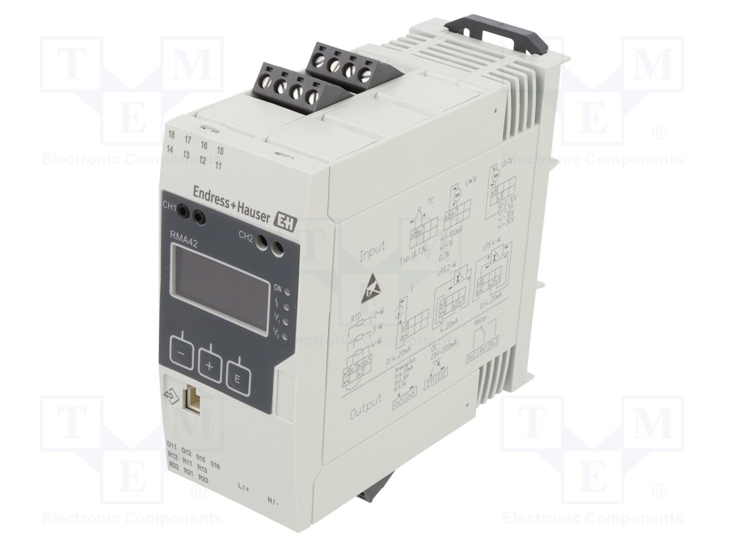 ENDRESS+HAUSER RMA42-1082/0 Mittausmuunnin DIN-kisko