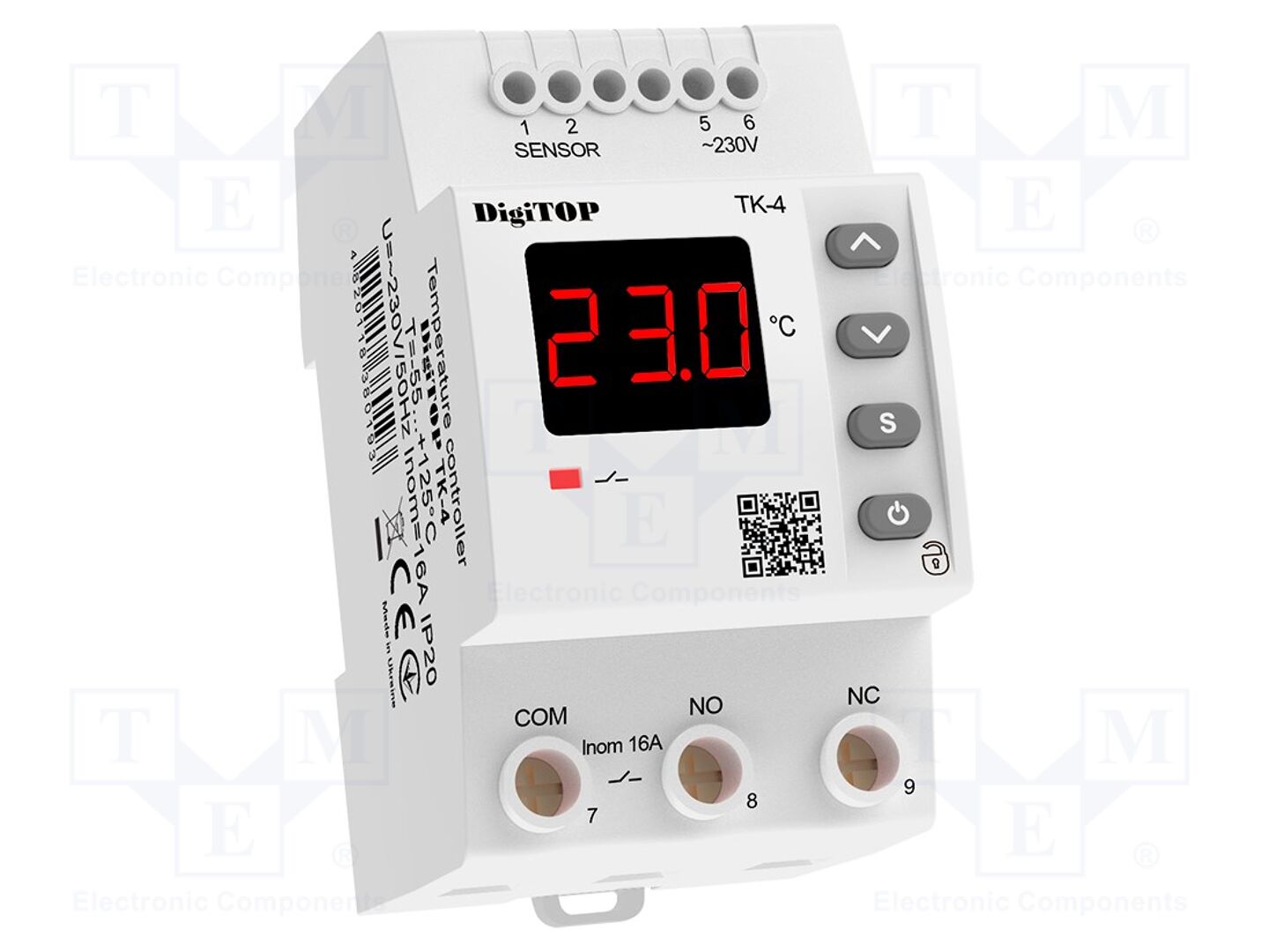 DIGITOP ELECTRIC TK-4 Lämpötilasäädin 230VAC