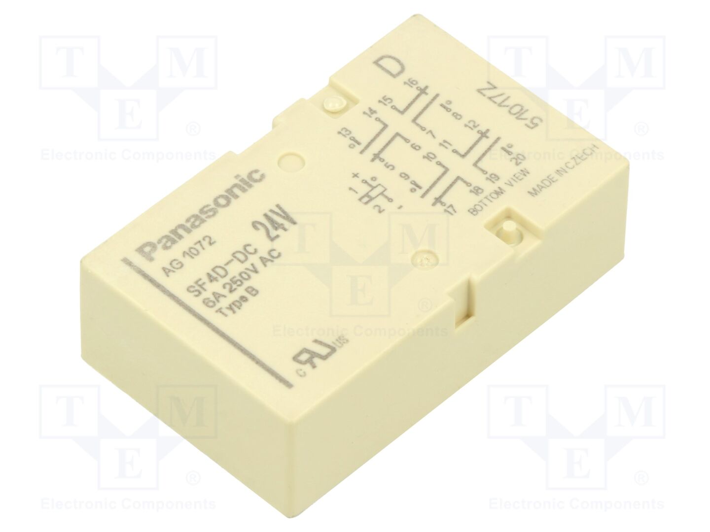 PANASONIC SF4D-24V Sähkömagneettinen rele 24VDC