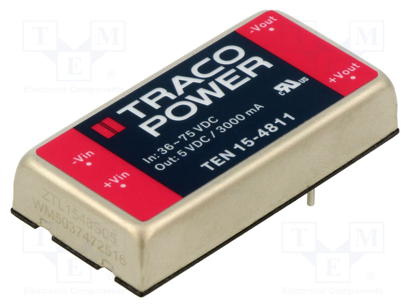 TRACO POWER TEN15-4811 DC/DC-muunnin 15W