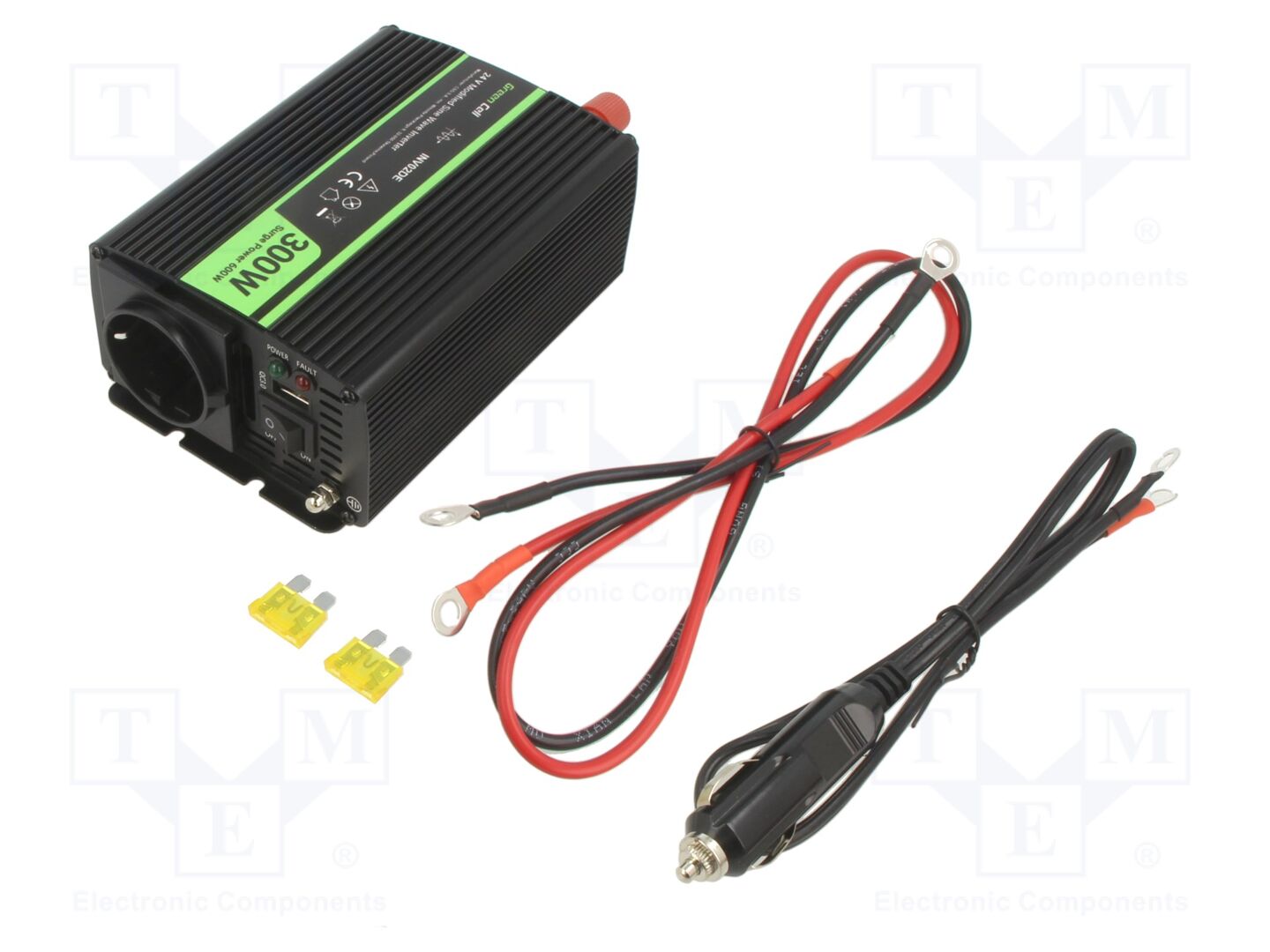 GREEN CELL GC-INV02DE DC/AC muunnin 300W 24V 230VAC