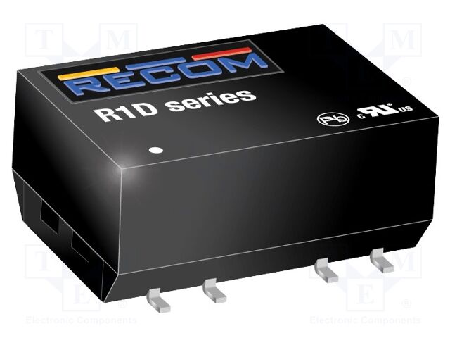 RECOM R1D-0512 DC/DC-muunnin 1W
