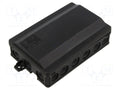 SEZ DK 6410-30 BLACK Jakorasia 135x40x90mm (50 kpl erä)